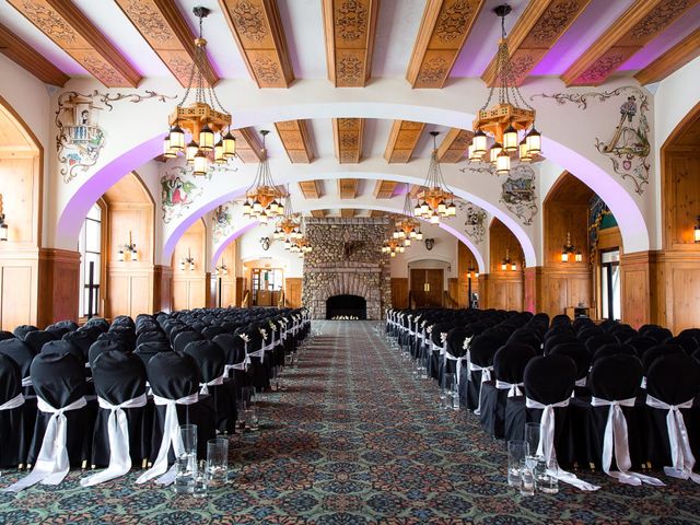 Phillip and Trina's wedding in Lake Louise, Alberta 3