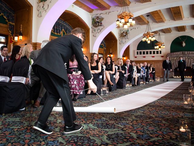Phillip and Trina's wedding in Lake Louise, Alberta 17