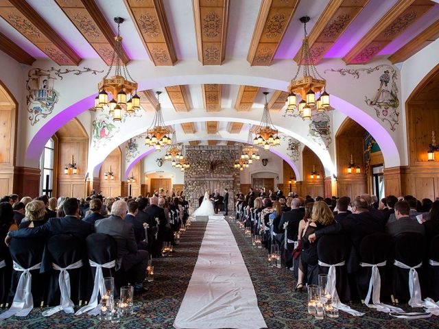 Phillip and Trina's wedding in Lake Louise, Alberta 1
