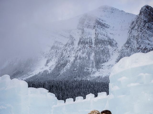 Phillip and Trina&apos;s wedding in Lake Louise, Alberta 34