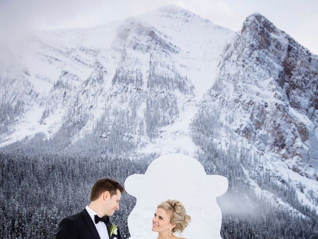 Phillip and Trina&apos;s wedding in Lake Louise, Alberta 35