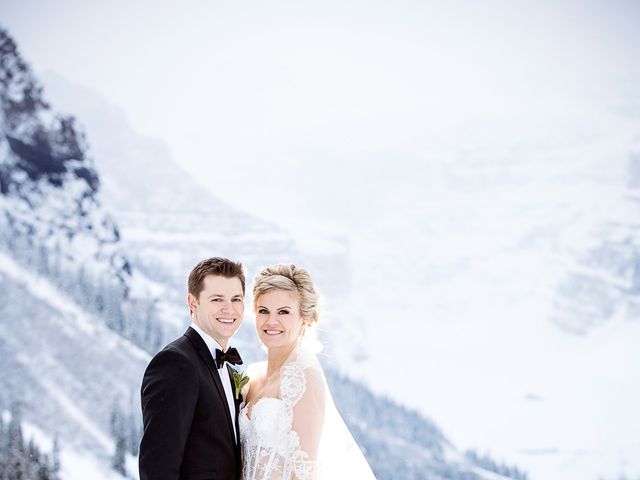 Phillip and Trina&apos;s wedding in Lake Louise, Alberta 40