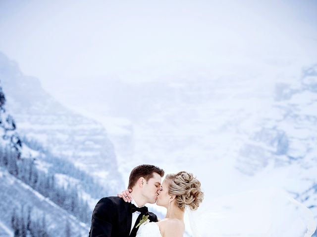 Phillip and Trina&apos;s wedding in Lake Louise, Alberta 41