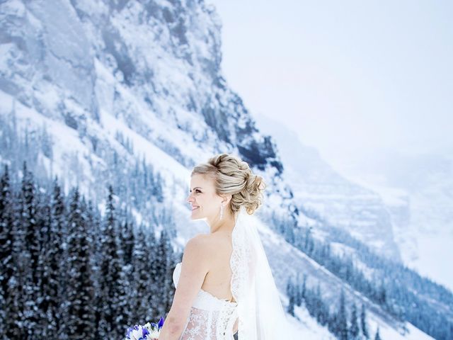 Phillip and Trina&apos;s wedding in Lake Louise, Alberta 42