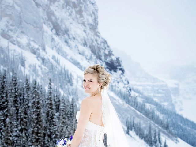 Phillip and Trina&apos;s wedding in Lake Louise, Alberta 43