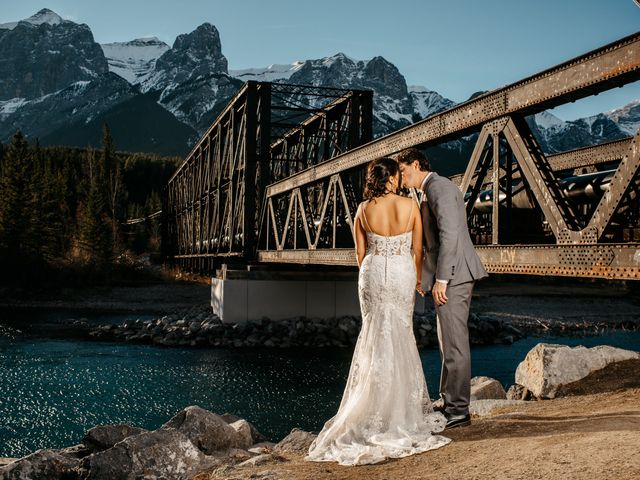 Ashley and Cody&apos;s wedding in Canmore, Alberta 5