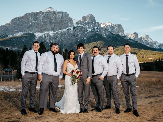 Ashley and Cody&apos;s wedding in Canmore, Alberta 11