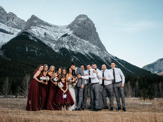 Ashley and Cody&apos;s wedding in Canmore, Alberta 12