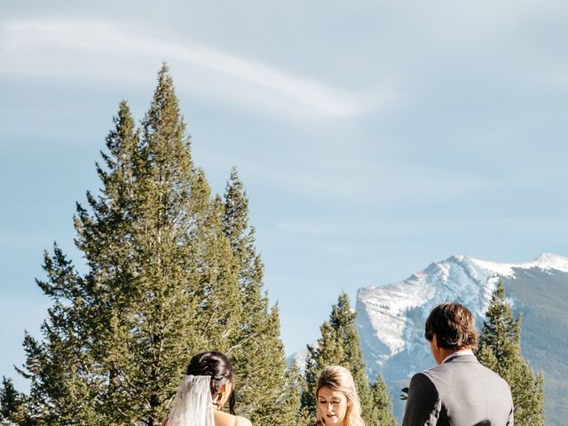 Ashley and Cody&apos;s wedding in Canmore, Alberta 17