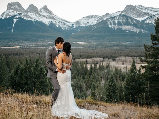 Ashley and Cody&apos;s wedding in Canmore, Alberta 20