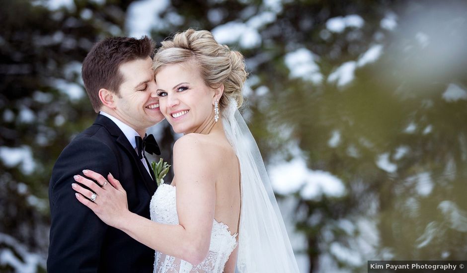 Phillip and Trina's wedding in Lake Louise, Alberta