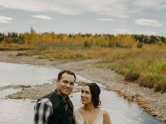 Steve  and Brittany&apos;s wedding in Caroline, Alberta 1