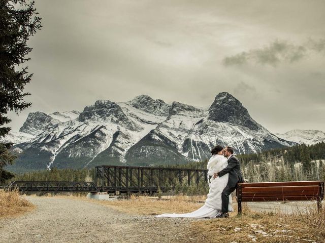 Kris and Tayla&apos;s wedding in Canmore, Alberta 24