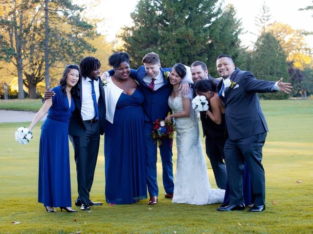 The wedding of Emmy and Jason