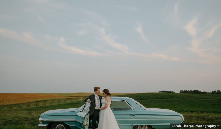 Christiaan and Paige's wedding in Wainwright, Alberta