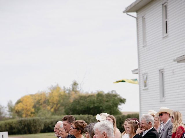 Jesse and Brooke&apos;s wedding in Radisson, Saskatchewan 69