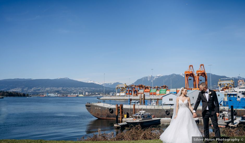 Nick and Christine's wedding in Vancouver, British Columbia