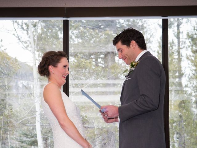 Dave and Tessa's wedding in Kananaskis, Alberta 7