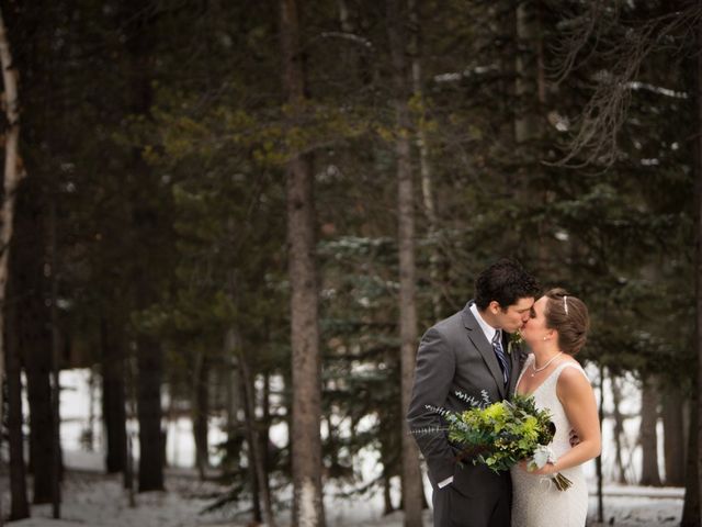 Dave and Tessa's wedding in Kananaskis, Alberta 9