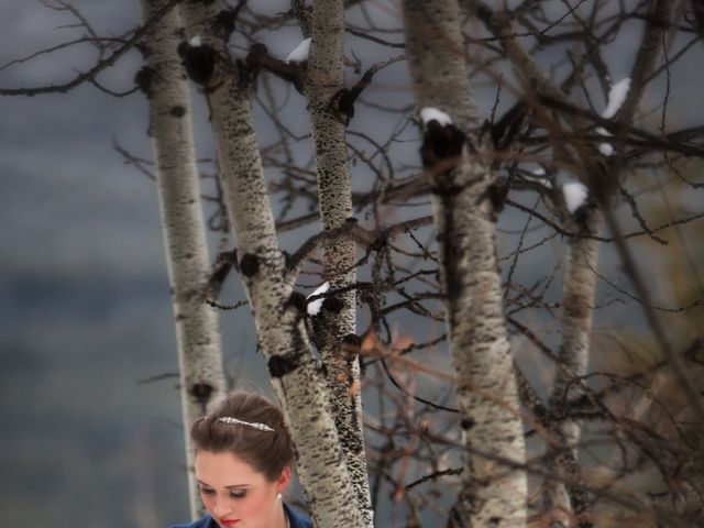 Dave and Tessa's wedding in Kananaskis, Alberta 10