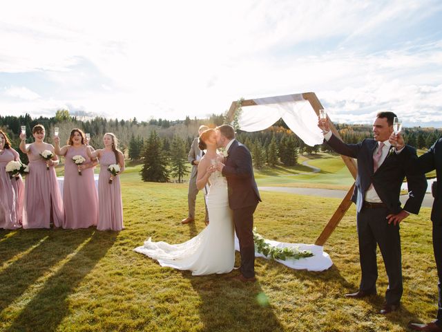 Josh and Jena&apos;s wedding in Kananaskis, Alberta 19