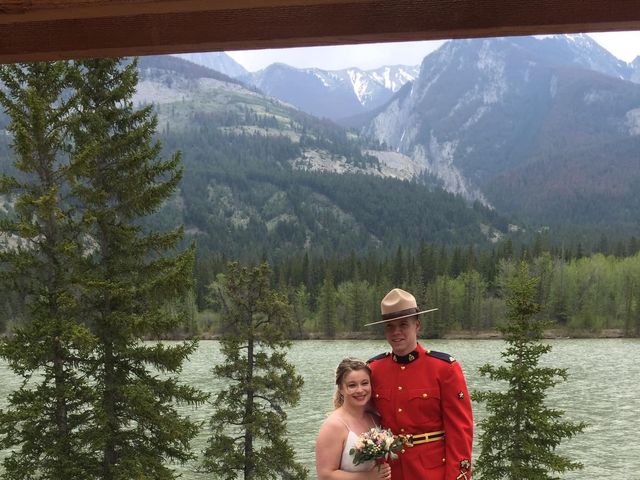 Nicholas and Karisa&apos;s wedding in Jasper, Alberta 6