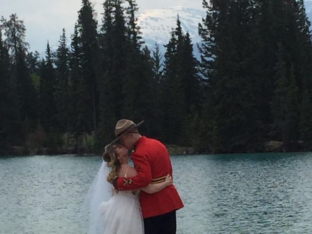 Nicholas and Karisa&apos;s wedding in Jasper, Alberta 8