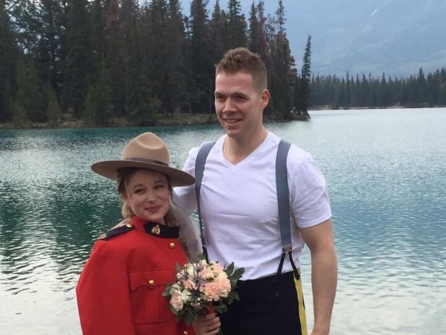 Nicholas and Karisa&apos;s wedding in Jasper, Alberta 10