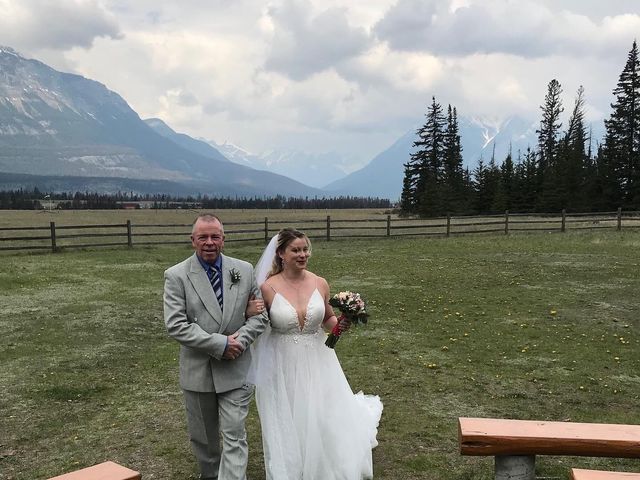 Nicholas and Karisa&apos;s wedding in Jasper, Alberta 22