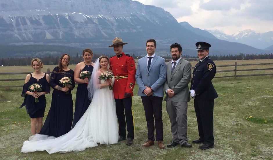 Nicholas and Karisa's wedding in Jasper, Alberta