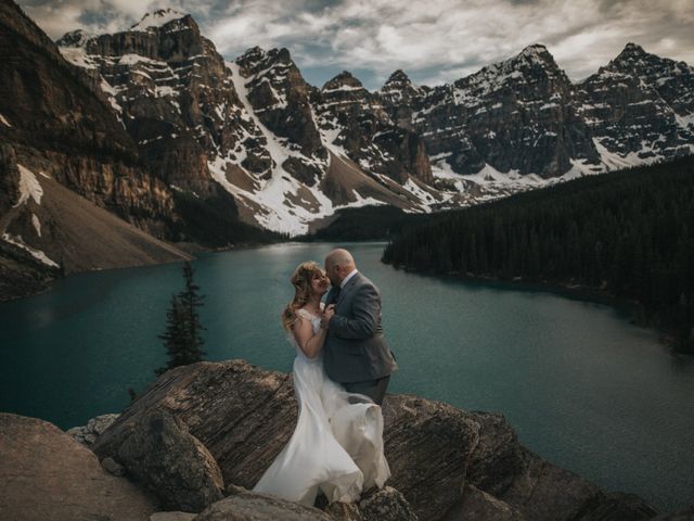 Jordan and Jen&apos;s wedding in Lake Louise, Alberta 1