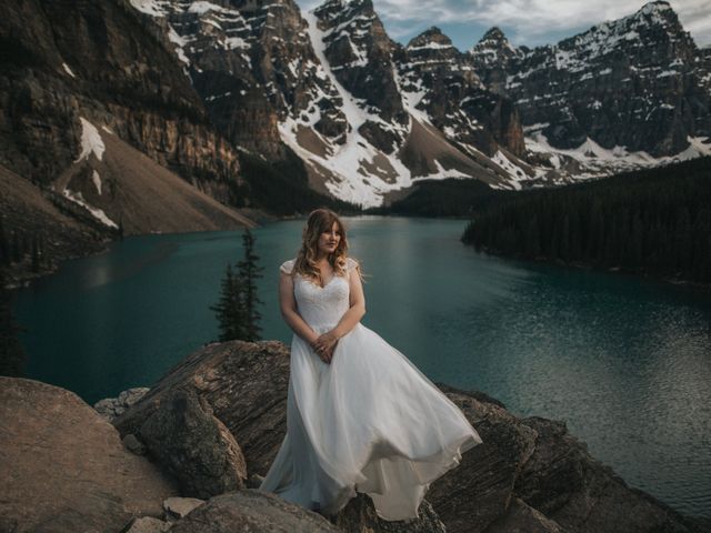 Jordan and Jen&apos;s wedding in Lake Louise, Alberta 5