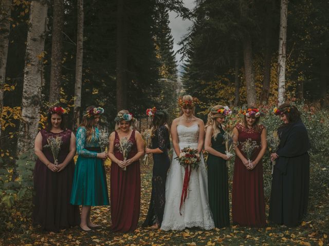 Tyler and Christina&apos;s wedding in Golden, British Columbia 13