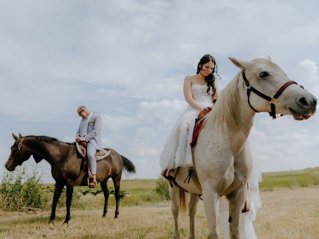 Bobby and Ellie&apos;s wedding in Dalemead, Alberta 2