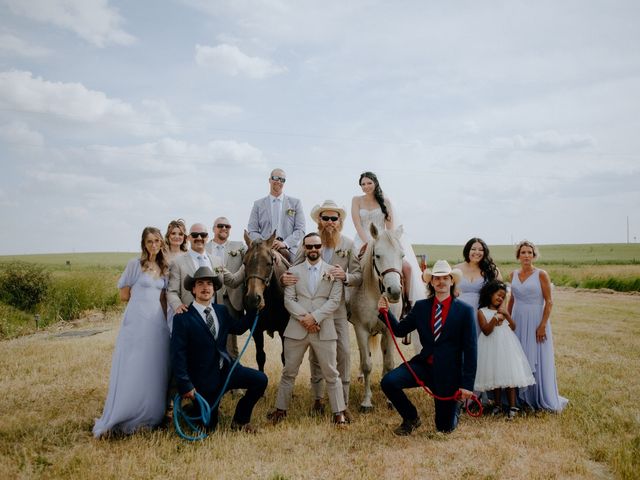 Bobby and Ellie&apos;s wedding in Dalemead, Alberta 5