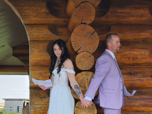 Bobby and Ellie&apos;s wedding in Dalemead, Alberta 12