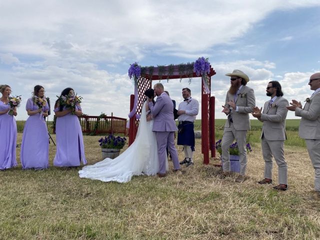 Bobby and Ellie&apos;s wedding in Dalemead, Alberta 14