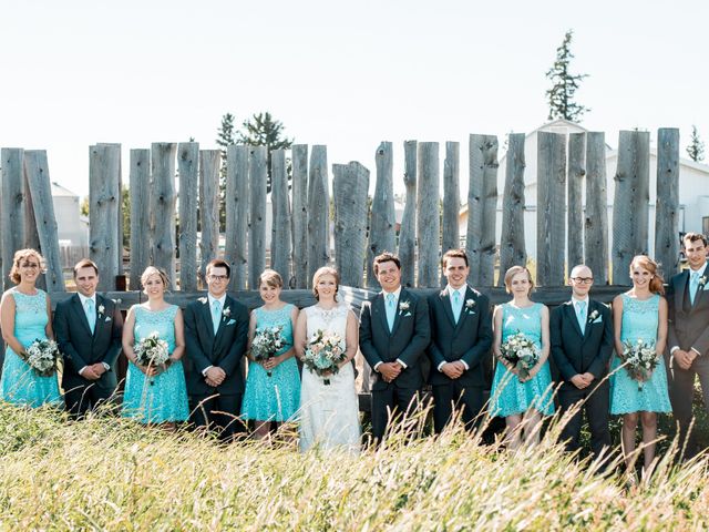 Kurtis and Meghan&apos;s wedding in Leduc, Alberta 109
