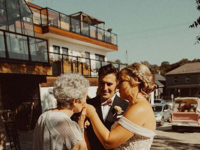 Alex and Sara&apos;s wedding in Elora, Ontario 62
