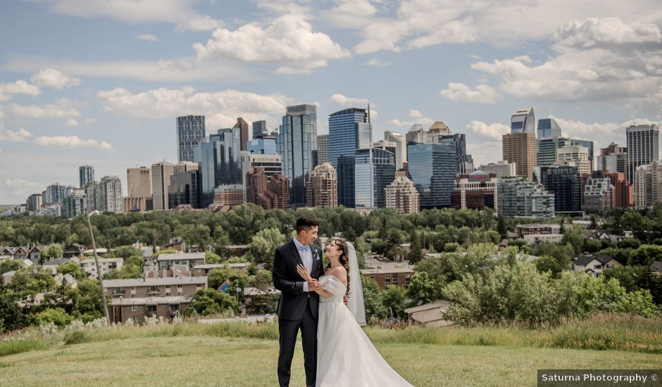 Marissa and Matt's wedding in Calgary, Alberta