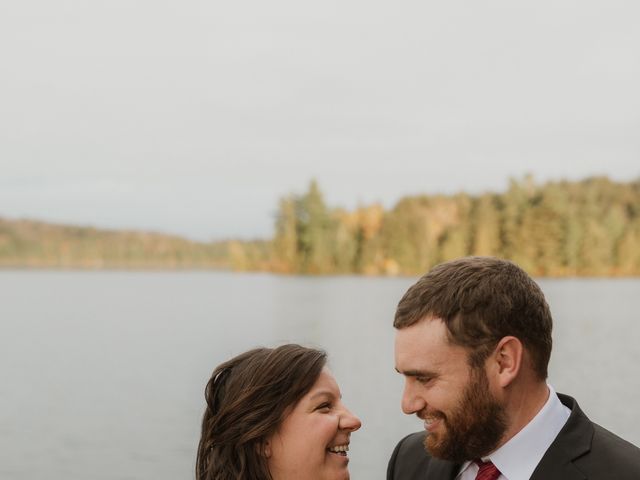 Dan and Kayley&apos;s wedding in Algonquin Highlands, Ontario 2