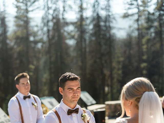 Colby and Renee's wedding in Jasper, Alberta 6