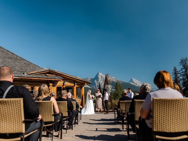 Colby and Renee's wedding in Jasper, Alberta 9