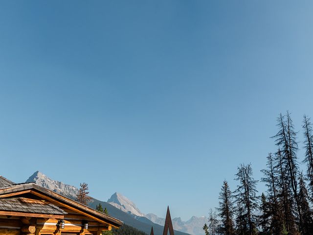 Colby and Renee's wedding in Jasper, Alberta 1