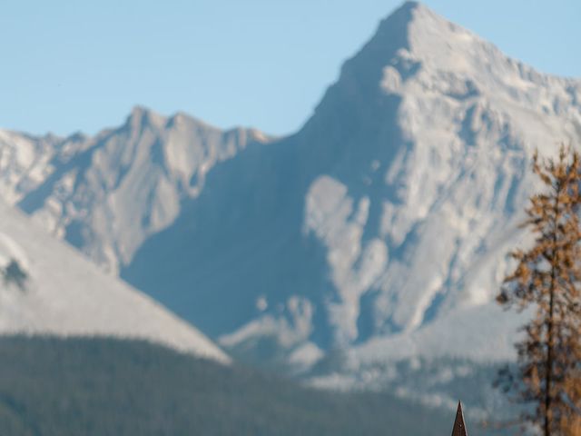 Colby and Renee's wedding in Jasper, Alberta 11