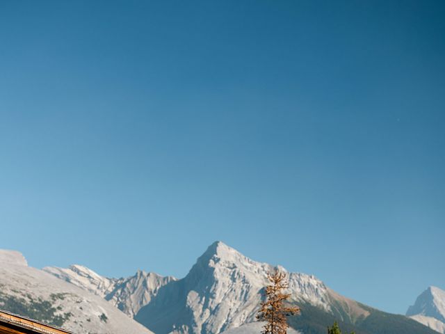 Colby and Renee's wedding in Jasper, Alberta 12