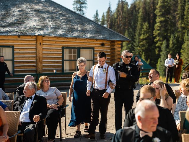 Colby and Renee's wedding in Jasper, Alberta 13