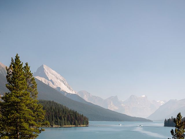 Colby and Renee's wedding in Jasper, Alberta 16