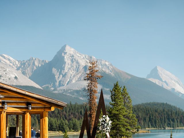 Colby and Renee's wedding in Jasper, Alberta 17