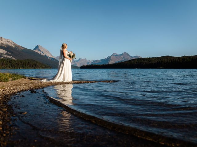 Colby and Renee's wedding in Jasper, Alberta 31